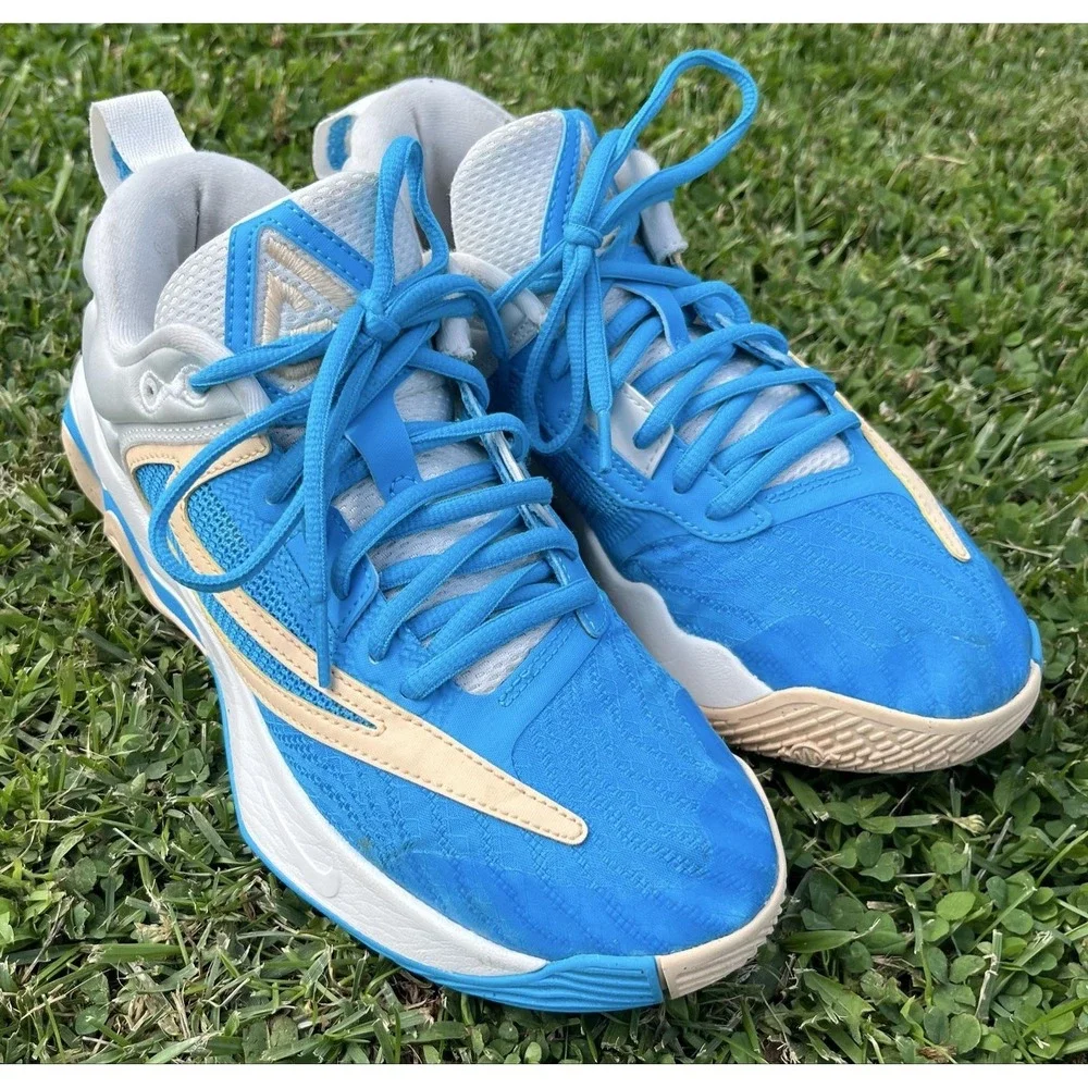 Nike Giannis Immortality 3 Shoes Youth Size 6.5 Blue Basketball DZ7533-002